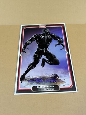 Black Panther: Intergalactic #2 B Cvr, Signed By Crain